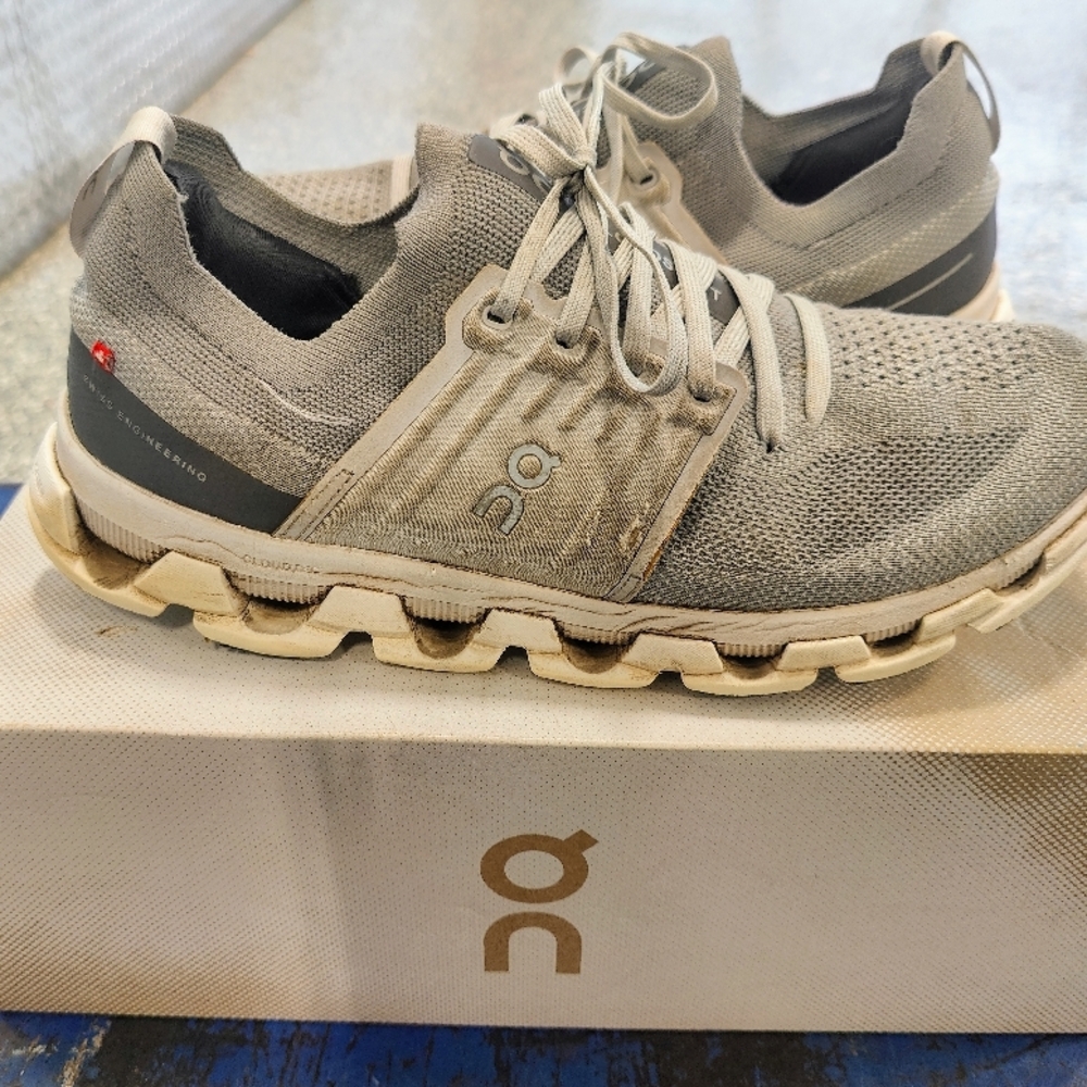 On Running Men's Gray Athletic Shoes